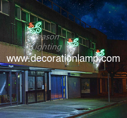 Commercial Christmas pole decorations led