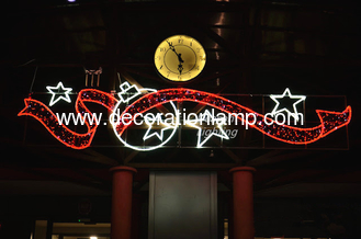 christmas bauble ornaments led lights outdoor street decorations
