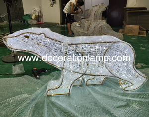 Led polar bear christmas lights