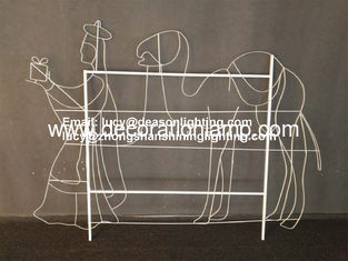 outdoor lighted nativity sets