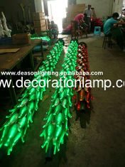 artificial led light palm tree