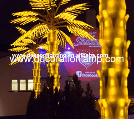 artificial led light palm tree