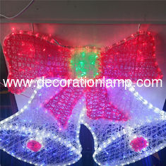 christmas bell motif led lighting