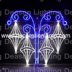 christmas outdoor pole lights