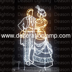 outdoor christmas lighted decorations