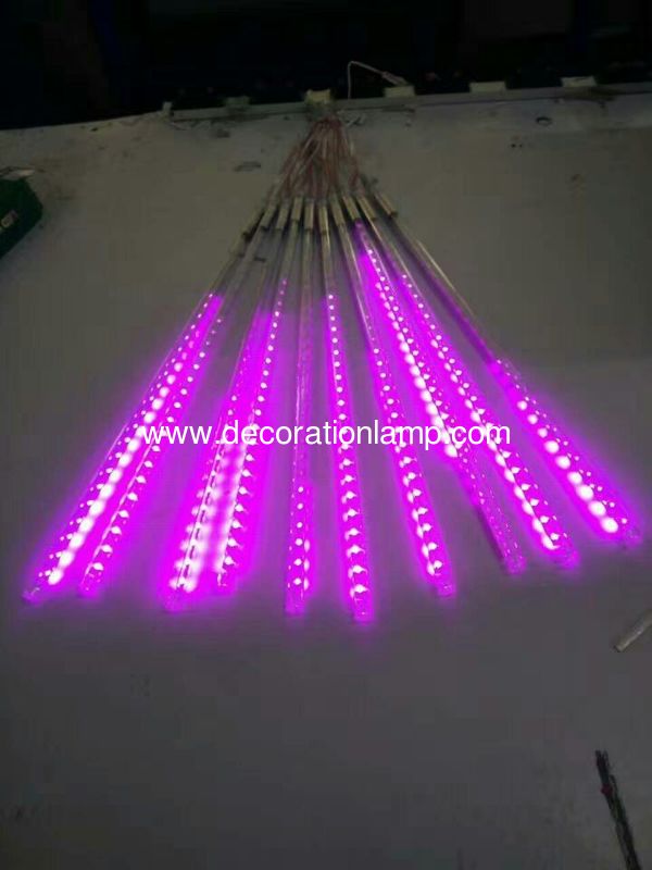 led falling rain light